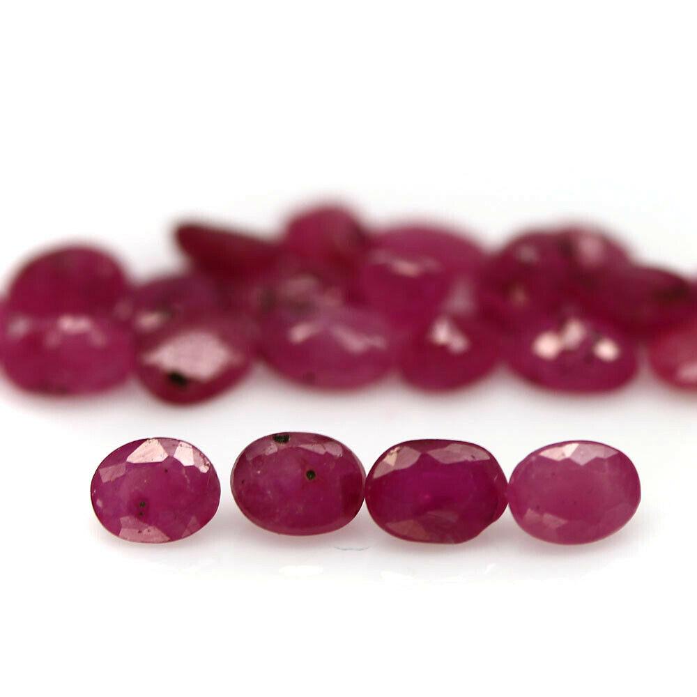 5.62 кт Природний рубін овал 23 шт.