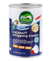 Кокосові Вершки для збивання веганські Nature's Charm Coconut Whipping Cream 400 г