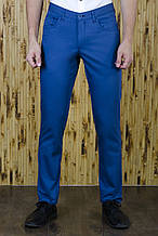 Штани чоловічі світло-сині в джинсовому стилі