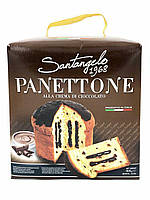 Панеттоне шоколад Panettone Santangelo alla crema di cioccolato 908 г