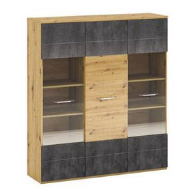 Вітрина низька I 1Д2В модульної системи Eridan Blonski