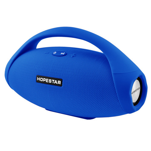 Беспроводная Bluetooth колонка HOPESTAR H31 BIG StrongPower c speakerphone, радио, PowerBank синяя, красная - фото 5 - id-p1374759653