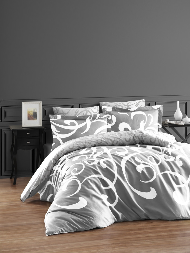 Білизна постільна білизна First Choice SATIN "Ruya Gri" S 26