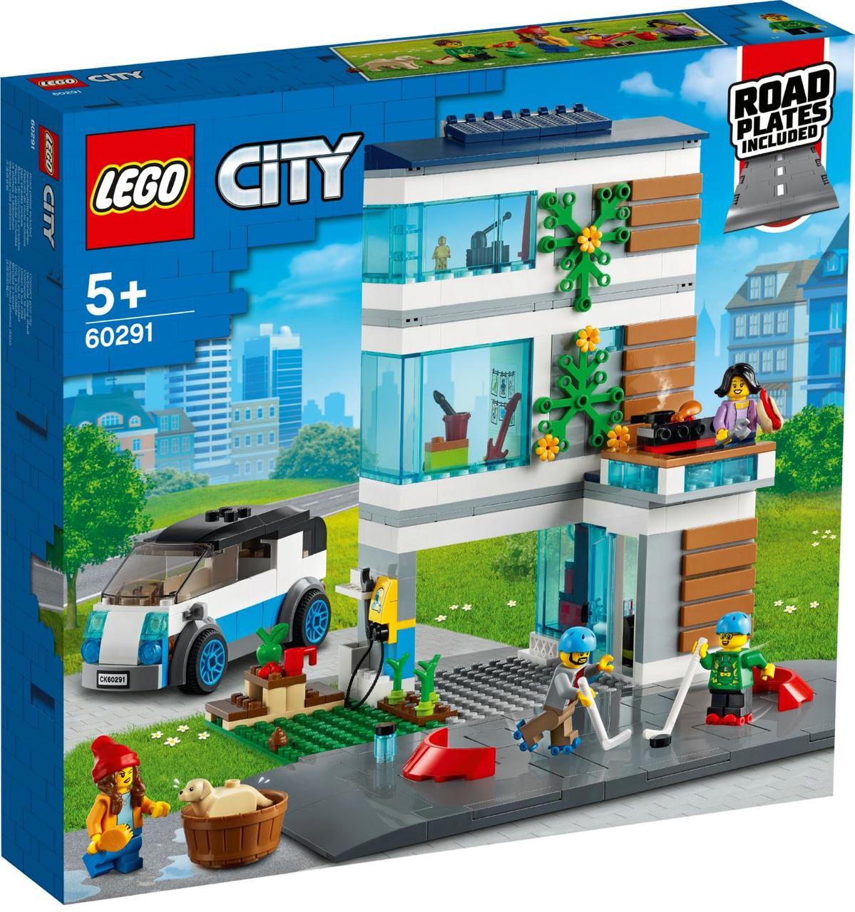Lego City Сучасний будинок для сім'ї Лего Сіті 60291