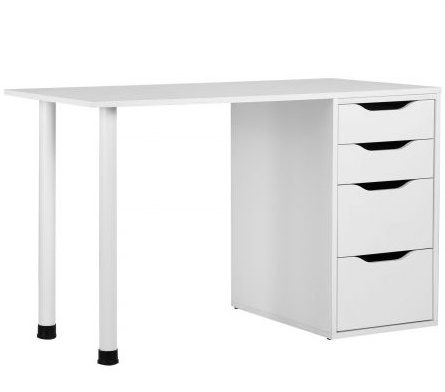Стіл комп'ютерний Blond BL-102 (1200х600х750) Білий Перл/Білий беж, фото 1