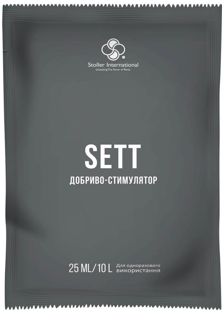 Добриво-стимулятор Sett (25 мл), Stoller. Термін придатності до 30.11.2023