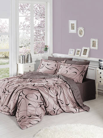 Білизна постільна білизна First Choice SATIN "Calisto Pudra" S 61, фото 1