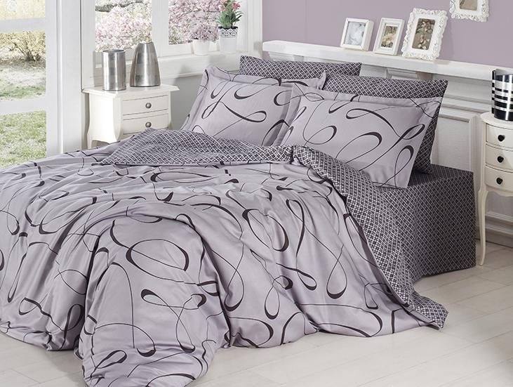 Білизна постільна білизна First Choice SATIN "Calisto Gri" S 76