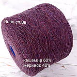 Пряжа Меринос 60% Кашемір 40% Donegal Tweed Biagioli Modesto, фото 3