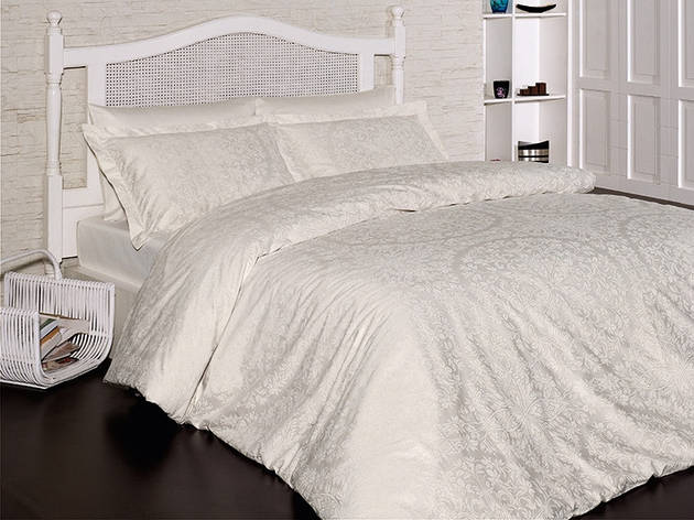 Білизна постільна білизна First Choice SATIN "Vanessa Krem" S 111, фото 1