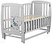 Ліжко Babyroom Жирафик маятник, відкидний бік DJMO-02 бук сірий, фото 3