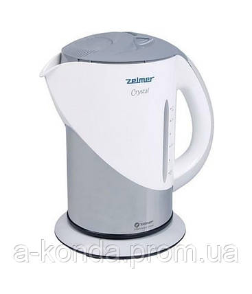 Електрочайник Zelmer 332.2 (ZCK0277) Silver, фото 2