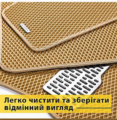 Листовий матеріал EVA/ЕВА для виробництва автомобільних килимків Жовтий