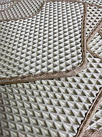 Листовий матеріал EVA/ЕВА для виробництва автомобільних килимків Кремовий