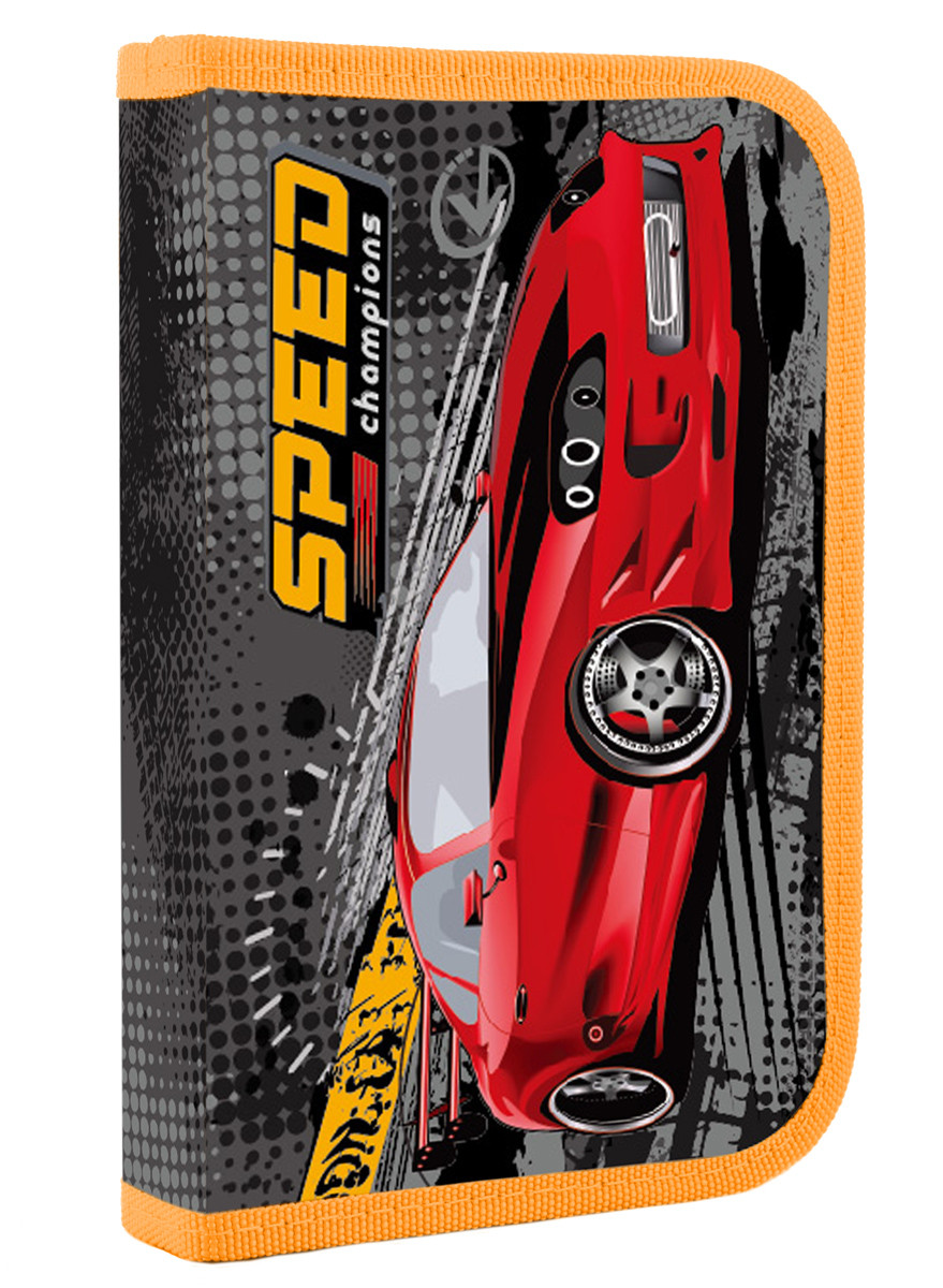 Пенал твердий Smart одинарний з двома клапанами Speed, 20.5*13*3.6