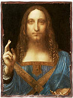 Картина на деревіпас Миро (Леонардо Да Вінчі)