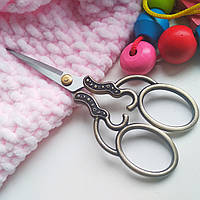 Ножиці вінтажні "Індійські" бронза