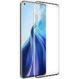 Захисне скло Nillkin для Xiaomi Mi 11 (3D CP + Max) Tempered Glass з олеофобним покриттям, фото 3
