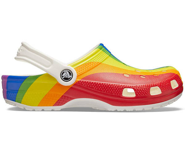 Classic rainbow stripe clog new arrivals