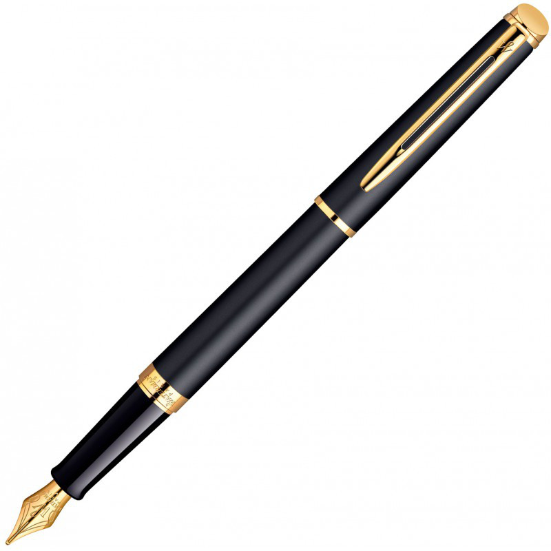 Ручка Waterman чорнильная HEMISPHERE Mаtte Black FP F (12 003)