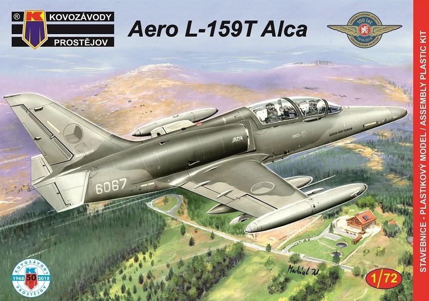 Пластикова модель 1/72 Kovozavody Prostejov 0114 чешський літак Aero L-159T Alca
