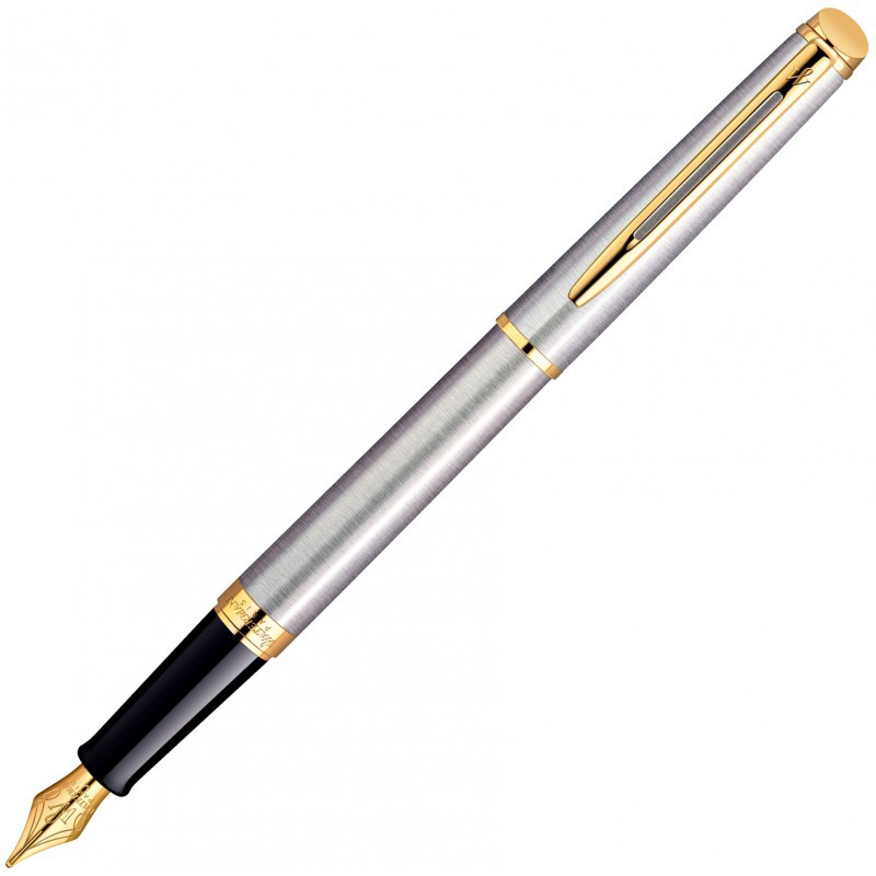 Ручка Waterman чорнильна HEMISPHERE S/S GT FP F (12 010)