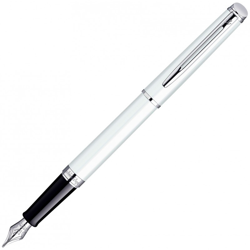 Ручка Waterman чорнильна HEMISPHERE White CT FP F (12 062)