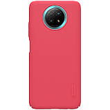 Захисний чохол Nillkin для Xiaomi Redmi Note 9T (Super Frosted Shield) Red Червоний, фото 2