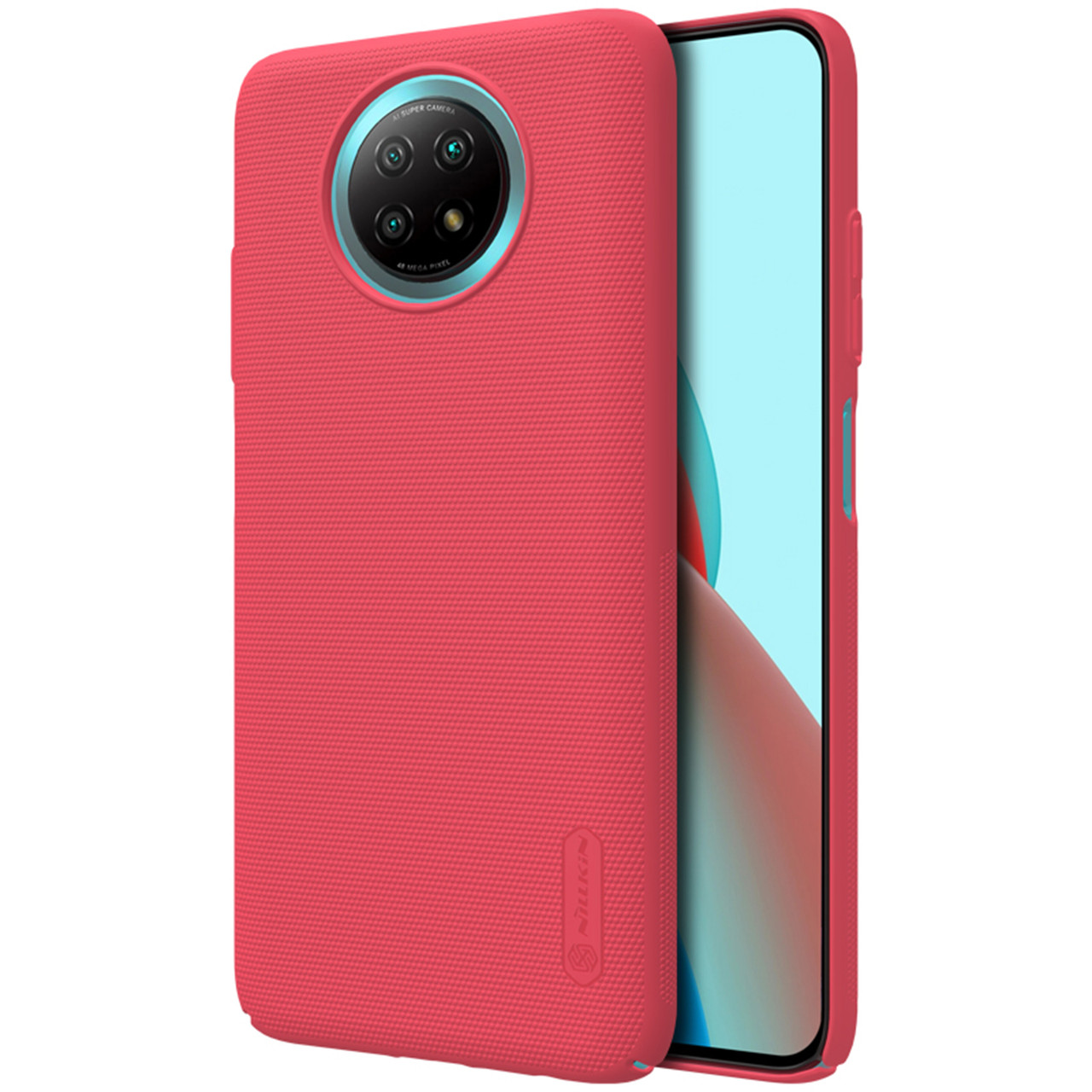 Захисний чохол Nillkin для Xiaomi Redmi Note 9T (Super Frosted Shield) Red Червоний