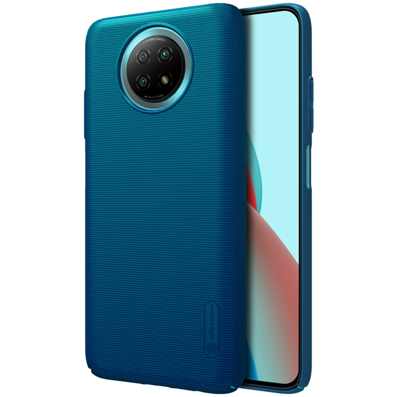 Захисний чохол Nillkin для Xiaomi Redmi Note 9T (Super Frosted Shield) Blue Синій