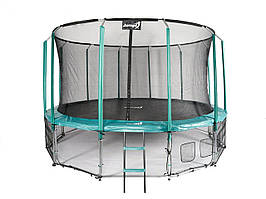 Батут Jumpi Premium 14 FT 430/435 см. з внутр. сіткою, подвійні ноги!
