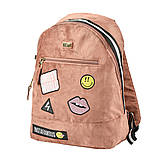 Рюкзак молодіжний YES T-94 "Tusa" коричневий, фото 4