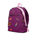 Рюкзак молодіжний YES T-94 "Tusa" сливовий, фото 4