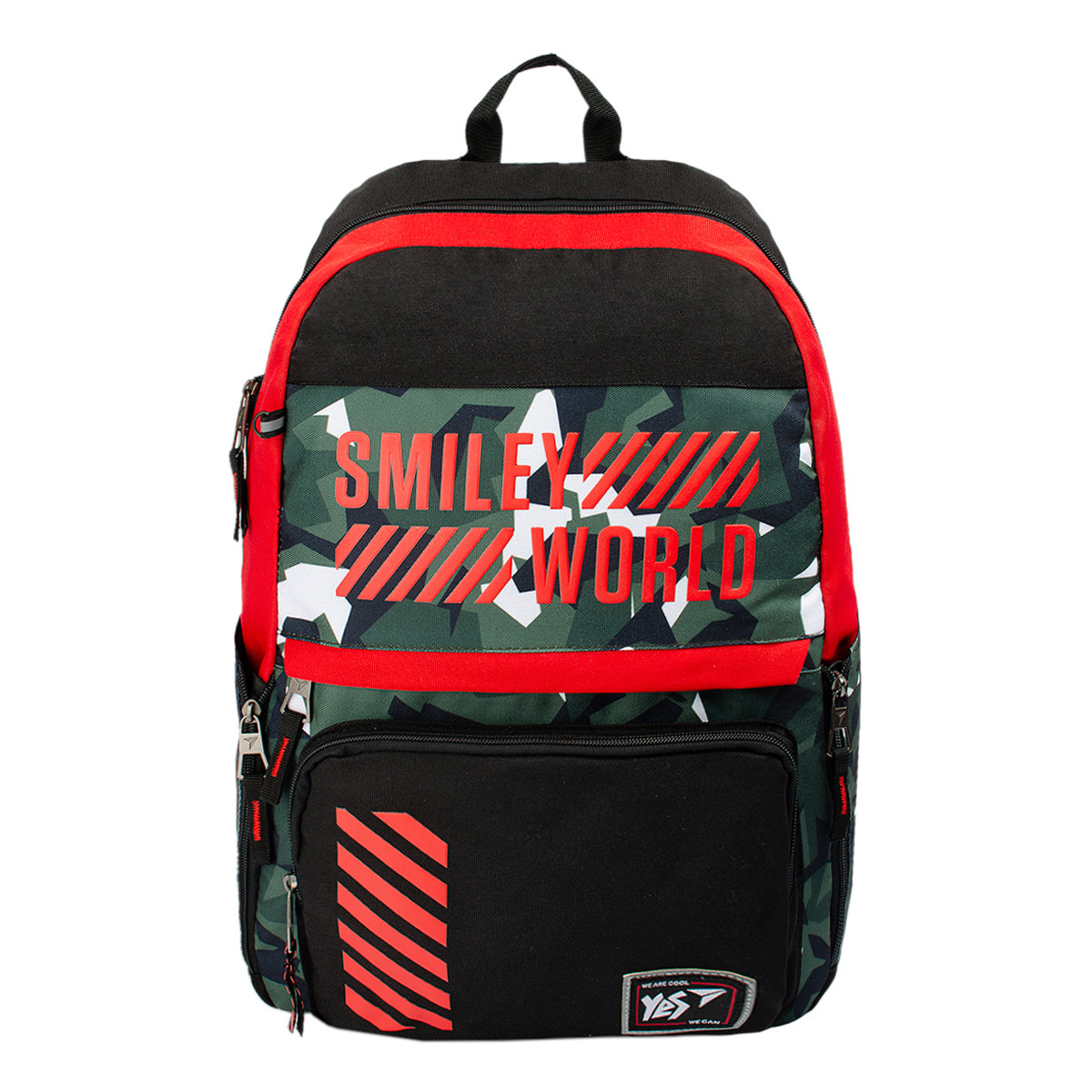 Рюкзак молодіжний YES Т-82 "Smiley World" Military boy, фото 1