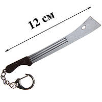Брелок мачете нож кинжал сувенир металлический 12 см оружие аксессуары из пабга pubg mobile пубг пабг