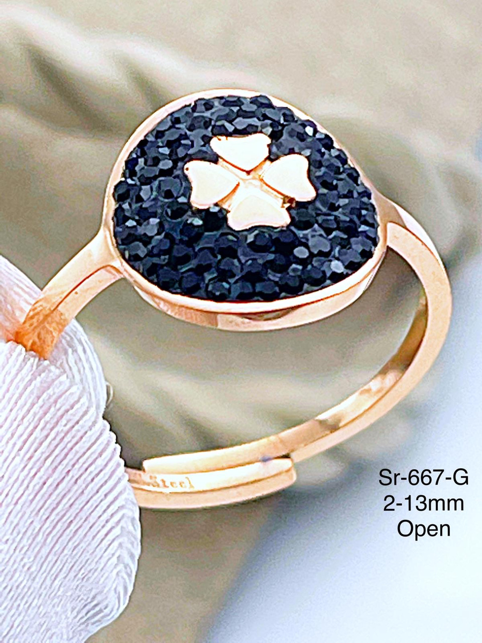 Кільце Stainlees Steel преміум Sr-667 (7)open