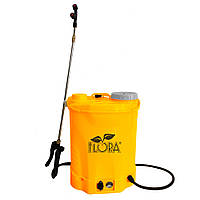 Опрыскиватель аккумуляторный (12 литров, шланг 1,4 м, трубка 585-1000 мм) для обработки растений ТМ FLORA