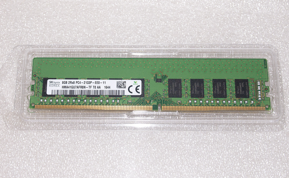 SK Hynix 8Gb DDR4 2133 MHz пам'ять ECC UDIMM для серверів, ПК і робочих станцій
