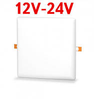 Светодиодный светильник универсальный SL UNI-22-S 22W 12-24V DC 5000K квадратный белый Код.59681