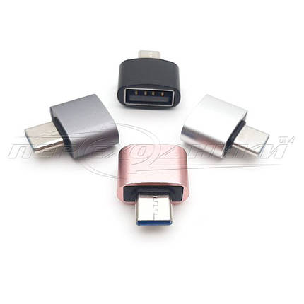 Перехідник OTG Type-C to USB 2.0 AF, фото 2