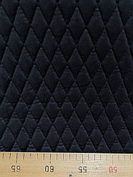 Стьобана замша для автомобілів дубльований поролоном і синтепоном. «Ромб».Турецького виробництва.