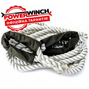 ✅Динамічна стропа POWERWINCH 36 мм / 8 м, 25000 кг,