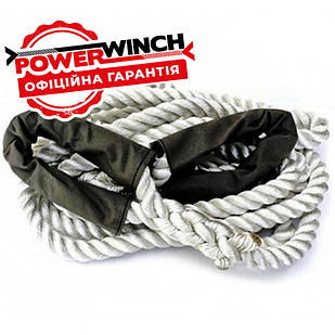 ✅Динамічна стропа POWERWINCH 36 мм / 10 м, 25000 кг,