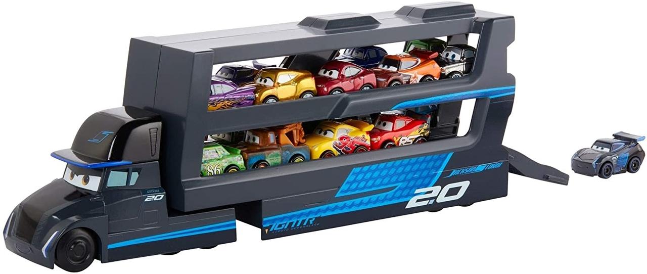 Тачки мініавоз Джексон Шторм Cars Minis Transporter Jackson Storm