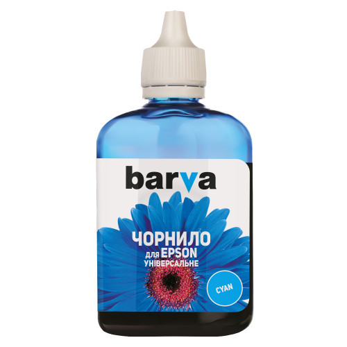 Чорнило Epson універсальні №1 90 г, водорозчинні, блакитні Barva (EU1-446)