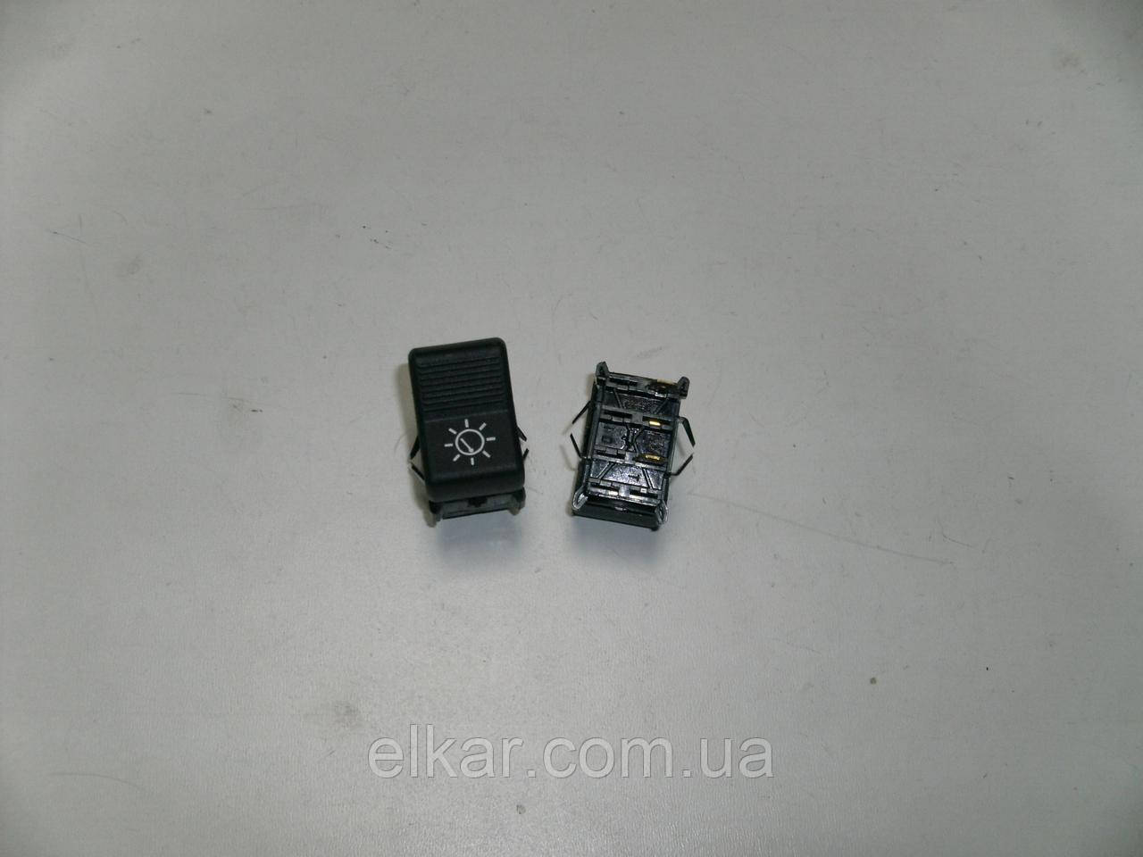 Вимикач освітлення контрольних приборів (2 полож.) ВК343-01.07 (вир-во "Автоарматура")