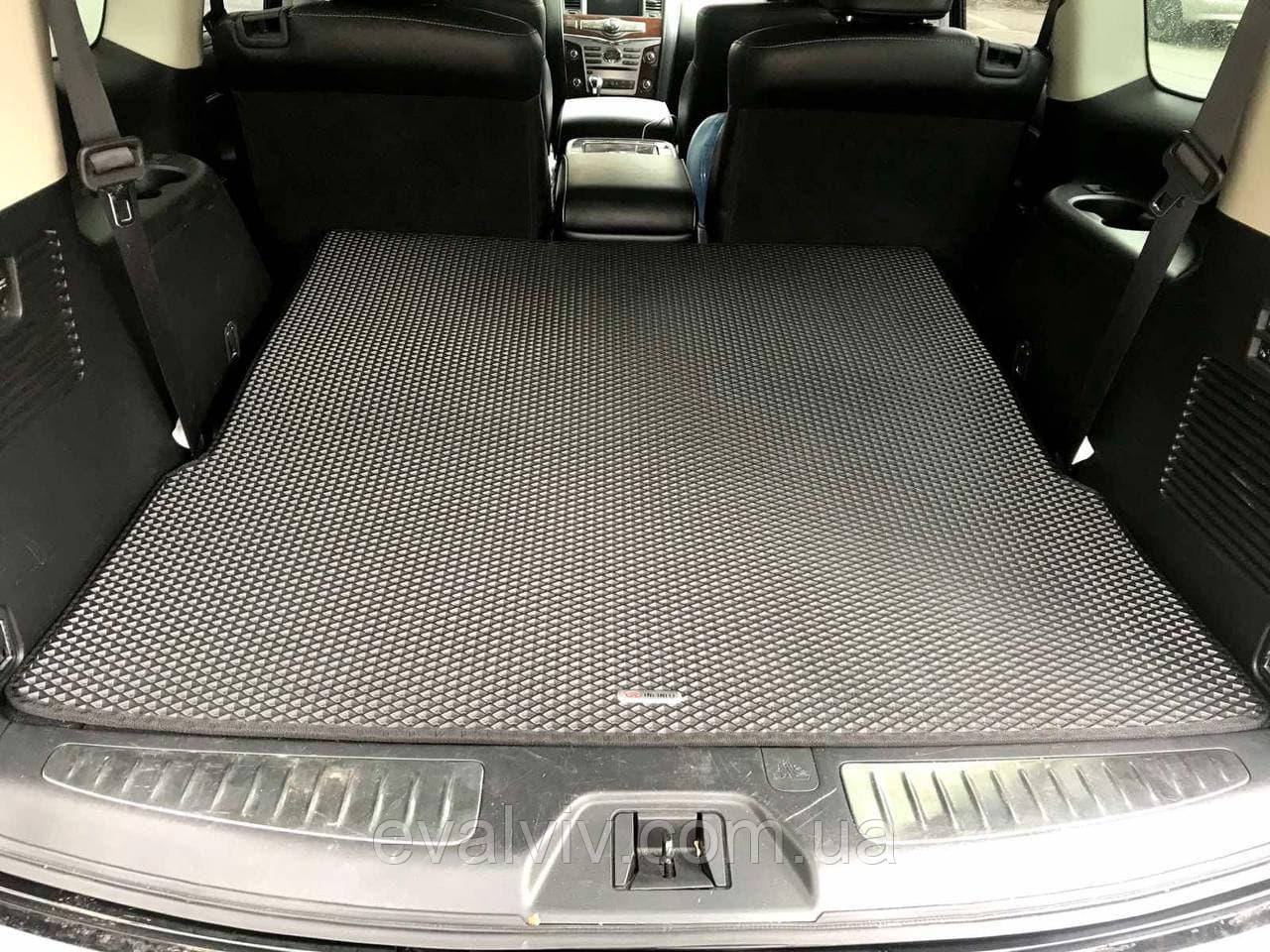 Автомобільні килимки eva для Infiniti QX80 7-місна (2010 - ...) рік, фото 1