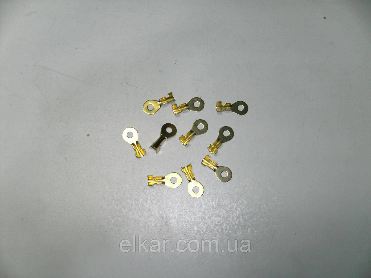 Наконечник електропроводів № 4 D = 4,2 мм. (сеч. пров=2,5-4,0 мм2 (Туреччина)