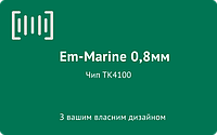 Бесконтактная смарт-карта Em-Marine с печатью