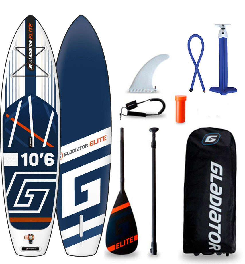 Сапборд Gladiator ELITE 10'6" 2021 — надувна дошка для САП серфінгу, sup board